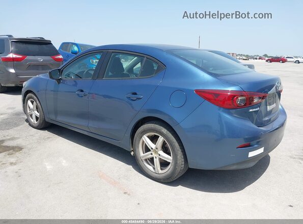 3MZBN1U72JM233820 2018 MAZDA 3 Blue Tył lewy