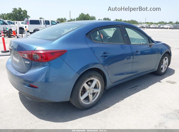 3MZBN1U72JM233820 2018 MAZDA 3 Blue Tył prawy