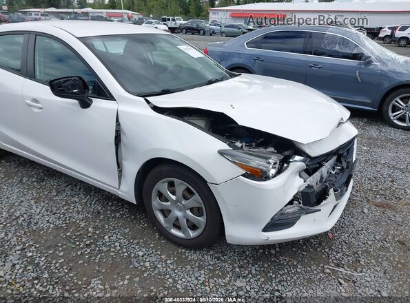 3MZBN1U73HM112806 2017 MAZDA 3 Белый Вид спереди