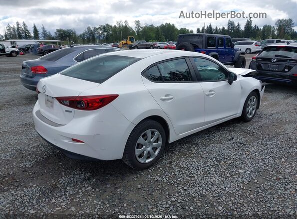 3MZBN1U73HM112806 2017 MAZDA 3 Белый Задняя правая четверть