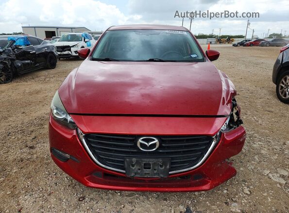 3MZBN1U73HM120890 2017 MAZDA 3 Красный Вид спереди