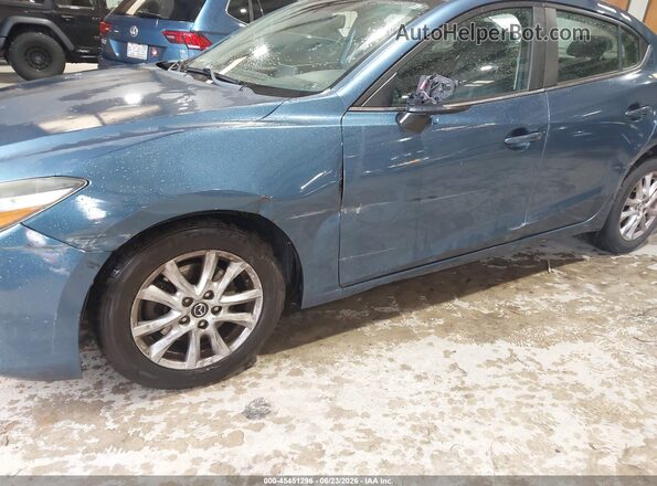 3MZBN1U73HM156868 2017 MAZDA 3 Blue Вид спереду