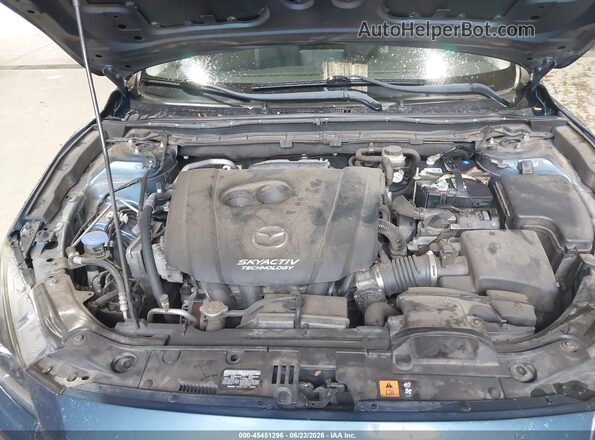 3MZBN1U73HM156868 2017 MAZDA 3 Blue Вид ззаду
