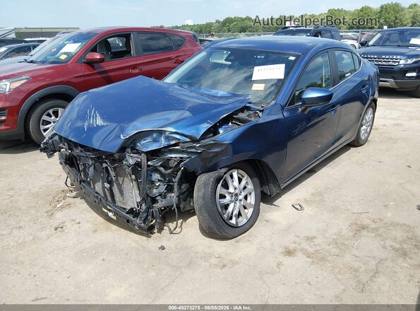 3MZBN1U73JM192727 2018 MAZDA 3 Blue Front left