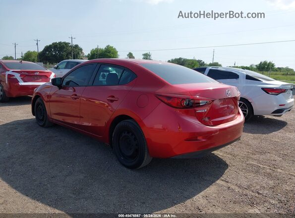 3MZBN1U74HM109008 2017 MAZDA 3 Red Задня ліва чверть