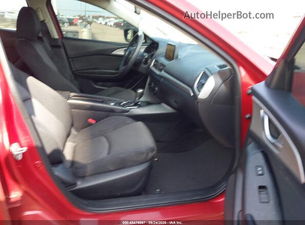 3MZBN1U74HM109008 2017 MAZDA 3 Red Вид салону спереду