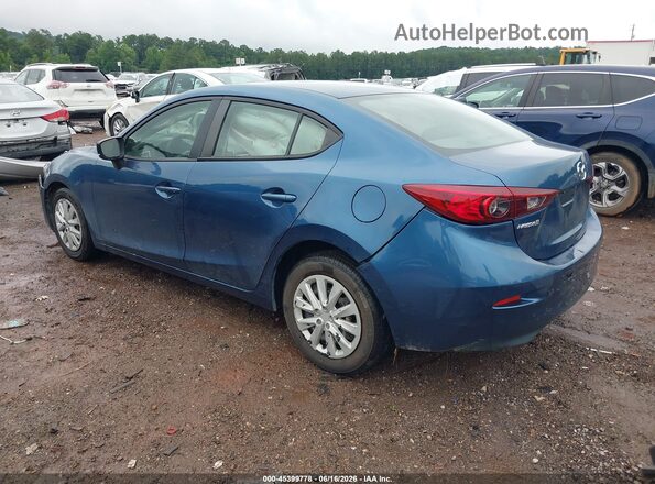 3MZBN1U75HM107798 2017 MAZDA 3 Синий Задняя левая четверть