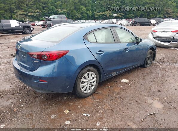 3MZBN1U75HM107798 2017 MAZDA 3 Синий Задняя правая четверть