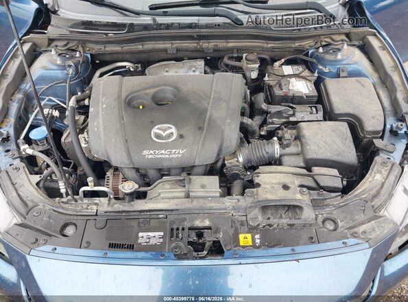 3MZBN1U75HM107798 2017 MAZDA 3 Синий Вид сзади