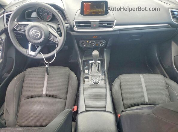 3MZBN1U75HM133530 2017 MAZDA 3 Silver Dashboard view