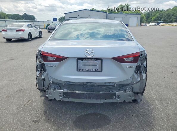 3MZBN1U75HM133530 2017 MAZDA 3 Silver Rear view