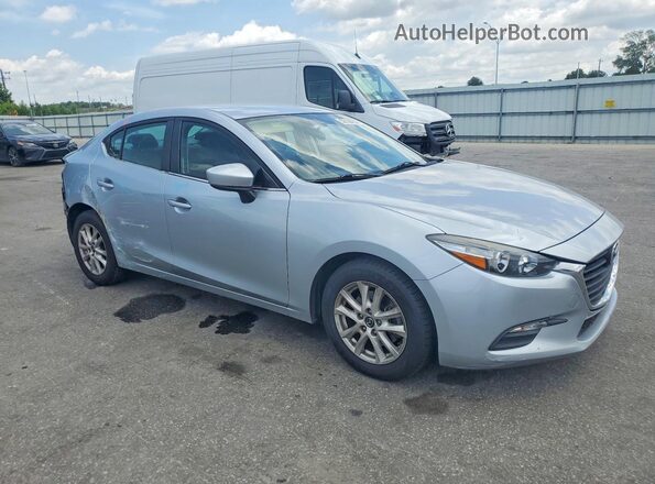 3MZBN1U75HM133530 2017 MAZDA 3 Silver Front right