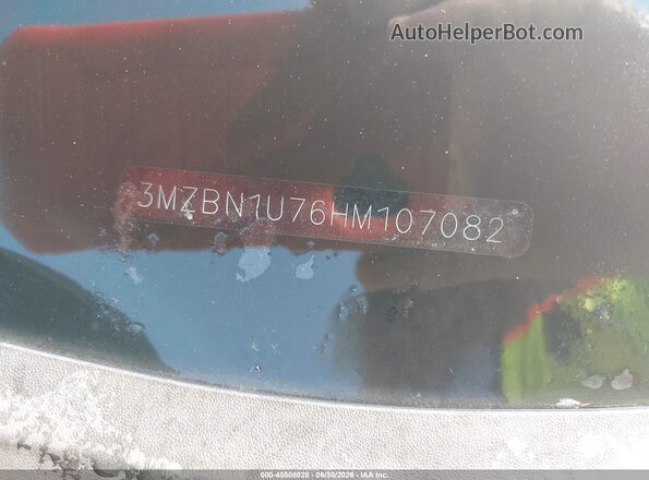 3MZBN1U76HM107082 2017 MAZDA 3 White Вид підкапотного простору