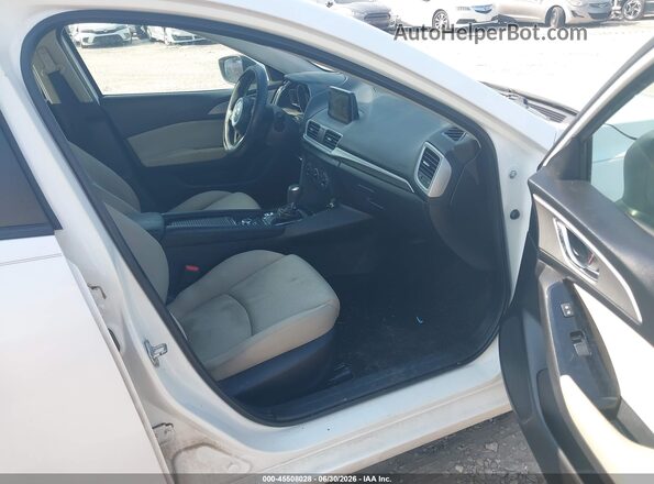 3MZBN1U76HM107082 2017 MAZDA 3 White Вид салону спереду
