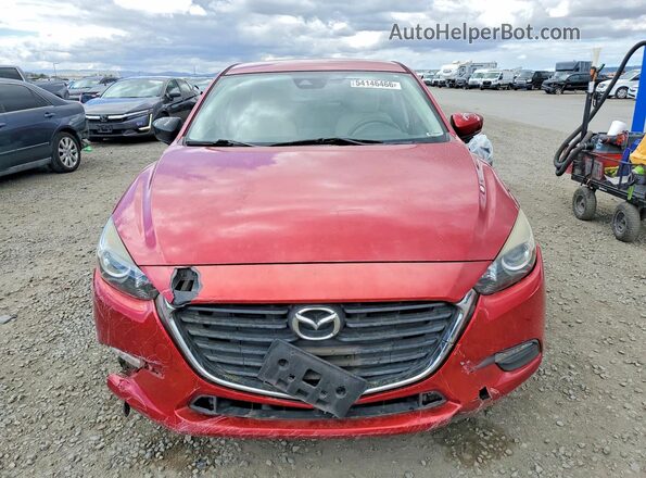 3MZBN1U76JM161150 2018 MAZDA 3 Red Вид спереду
