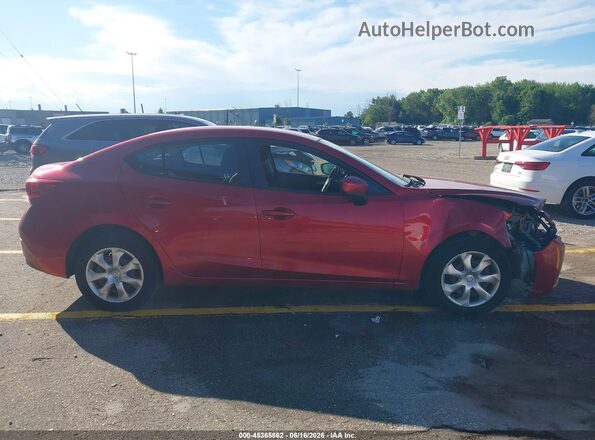 3MZBN1U76JM166803 2018 MAZDA 3 Red Vista interior trasera