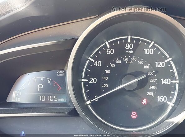 3MZBN1U76JM247834 2018 MAZDA 3 Gray Вид задніх сидінь