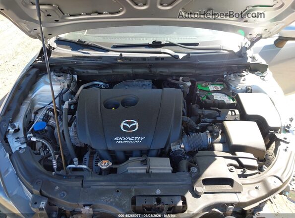 3MZBN1U76JM247834 2018 MAZDA 3 Gray Вид ззаду
