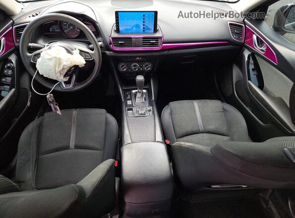 3MZBN1U77HM130645 2017 MAZDA 3 Black 