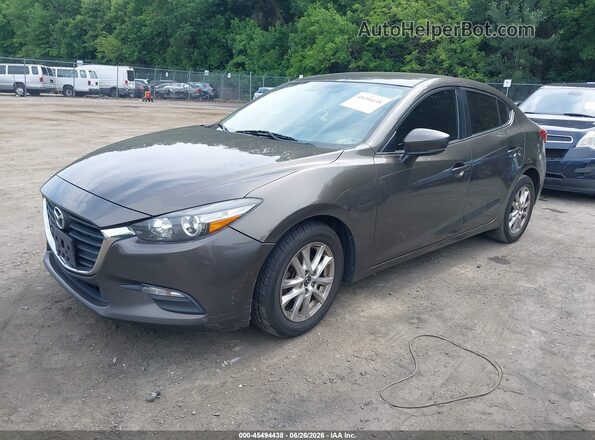 3MZBN1U78HM109383 2017 MAZDA 3 Серый Передняя левая четверть