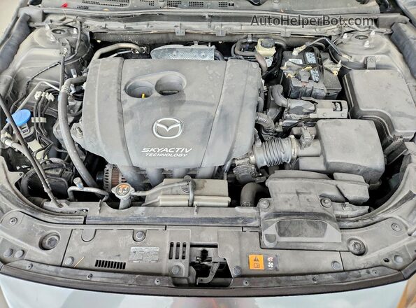 3MZBN1U78HM155182 2017 MAZDA 3 Gray Սալոնի հետևի տեսք