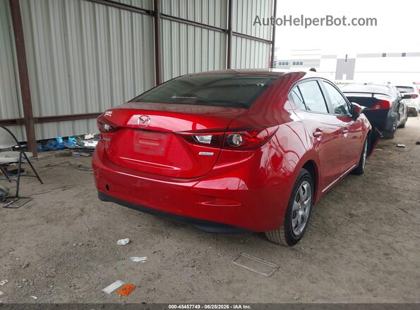 3MZBN1U79JM201530 2018 MAZDA 3 Red უკანა მარჯვენა