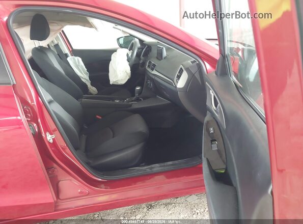 3MZBN1U79JM201530 2018 MAZDA 3 Red წინა სალონის ხედი