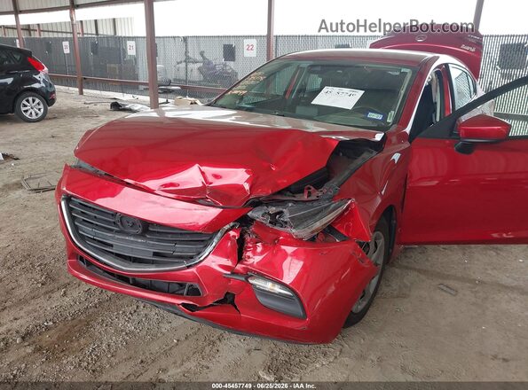 3MZBN1U79JM201530 2018 MAZDA 3 Red წინა ხედი