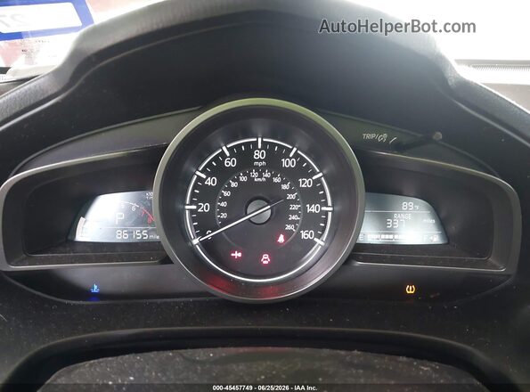 3MZBN1U79JM201530 2018 MAZDA 3 Red უკანა სავარძლების ხედი