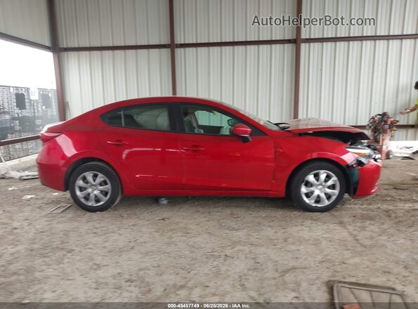 3MZBN1U79JM201530 2018 MAZDA 3 Red ხელსაწყოთა პანელის ხედი