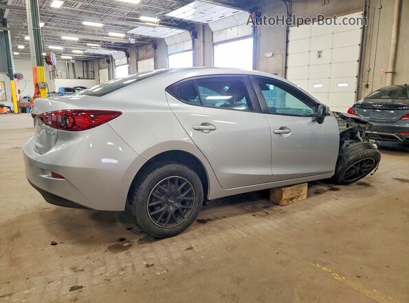 3MZBN1U79JM233801 2018 MAZDA 3 Silver Rear right
