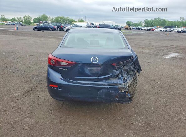 3MZBN1U79JM267401 2018 MAZDA 3 Blue Вид ззаду