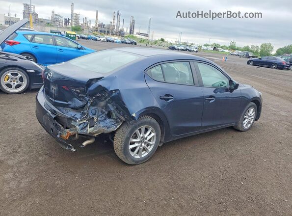 3MZBN1U79JM267401 2018 MAZDA 3 Blue Задня права чверть