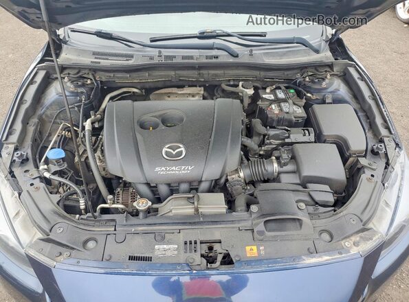 3MZBN1U79JM267401 2018 MAZDA 3 Blue Вид задньої частини салону