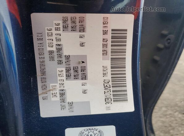 3MZBN1U79JM267401 2018 MAZDA 3 Blue Вид підкапотного простору
