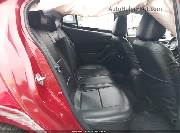 3MZBN1U7XJM160695 2018 MAZDA 3 Red Vista de la etiqueta del VIN