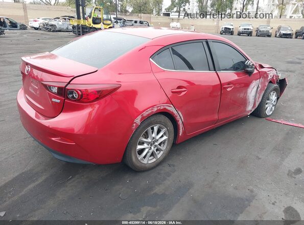 3MZBN1U7XJM160695 2018 MAZDA 3 Red Trasero derecho