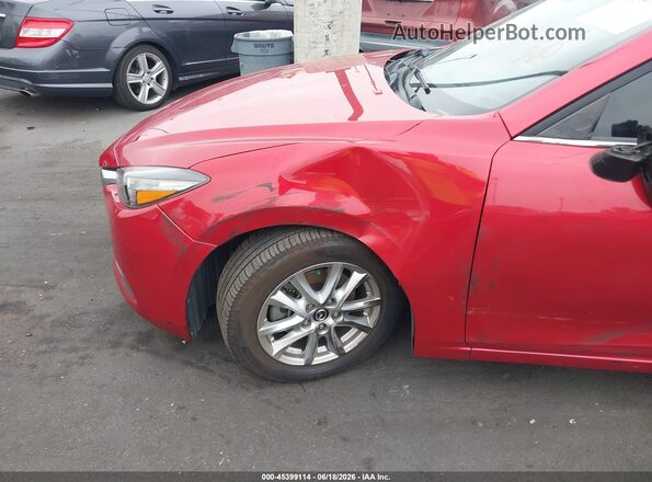 3MZBN1U7XJM160695 2018 MAZDA 3 Red Vista del cuadro de instrumentos