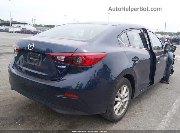 3MZBN1U7XJM261817 2018 MAZDA 3 Navy Trasero derecho