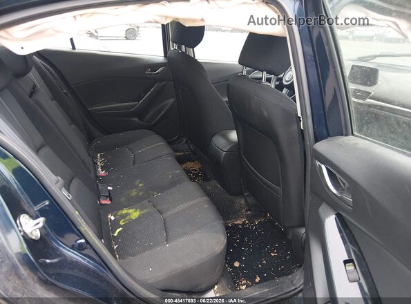 3MZBN1U7XJM261817 2018 MAZDA 3 Navy Vista de la etiqueta del VIN