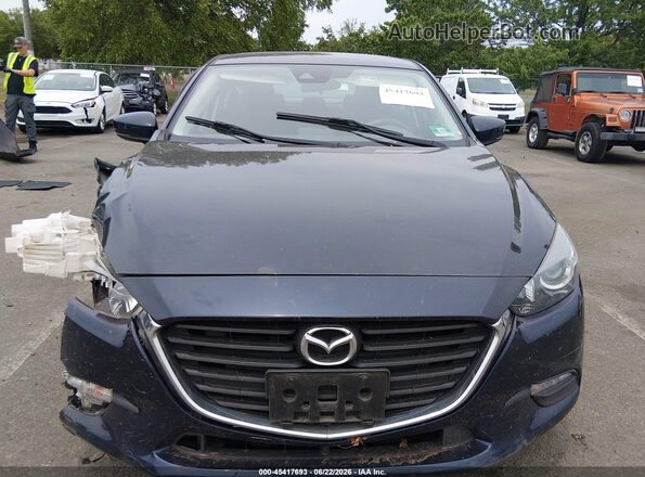 3MZBN1U7XJM261817 2018 MAZDA 3 Navy Vista del salpicadero