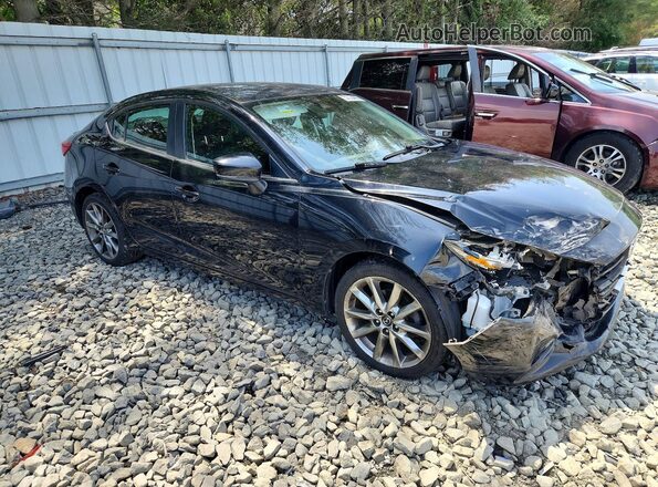 3MZBN1V32JM164414 2018 MAZDA 3 Black Delantero derecho