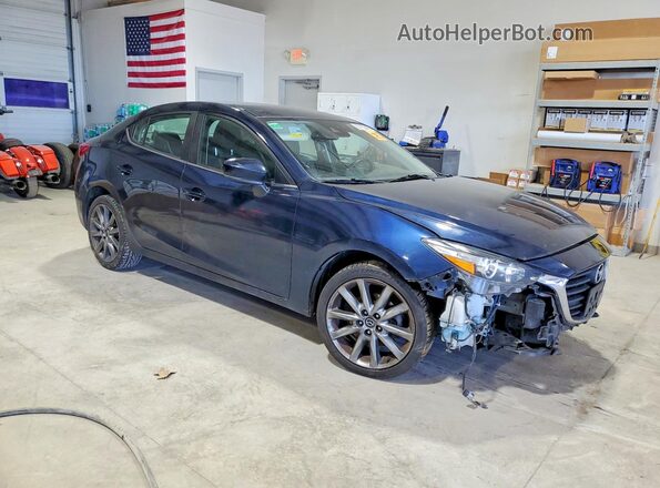 3MZBN1V32JM169404 2018 MAZDA 3 Blue წინა მარჯვენა