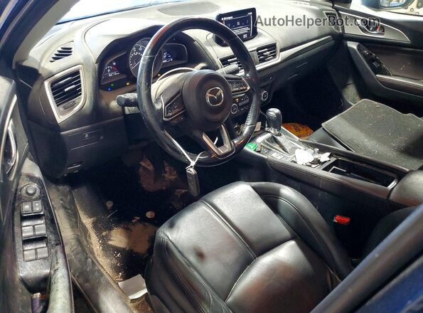 3MZBN1V32JM169404 2018 MAZDA 3 Blue წინა პანელის ხედი