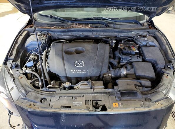 3MZBN1V32JM169404 2018 MAZDA 3 Blue უკანა სალონის ხედი