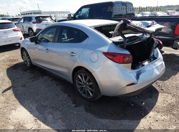 3MZBN1V32JM177020 2018 MAZDA 3 Silver Задня ліва чверть