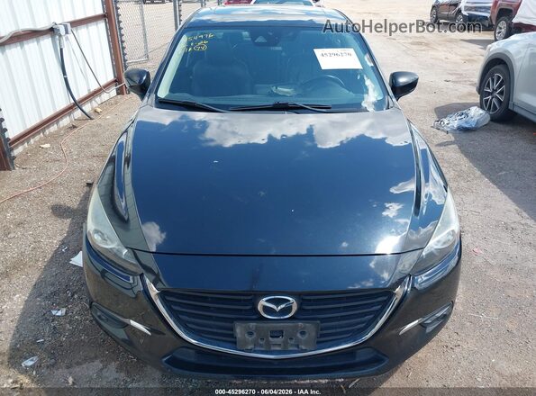 3MZBN1V32JM197476 2018 MAZDA 3 Black Widok zestawu wskaźników
