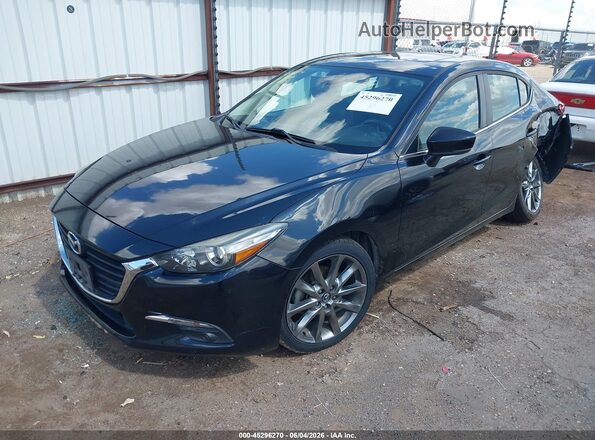 3MZBN1V32JM197476 2018 MAZDA 3 Black Przód lewy