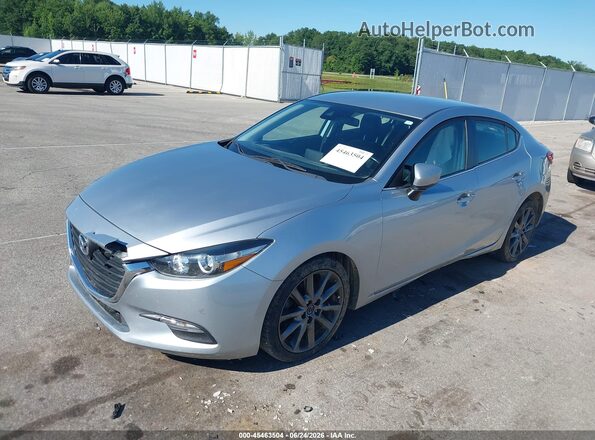 3MZBN1V32JM205981 2018 MAZDA 3 Silver Առջևի ձախ երեք քառորդ տեսարան