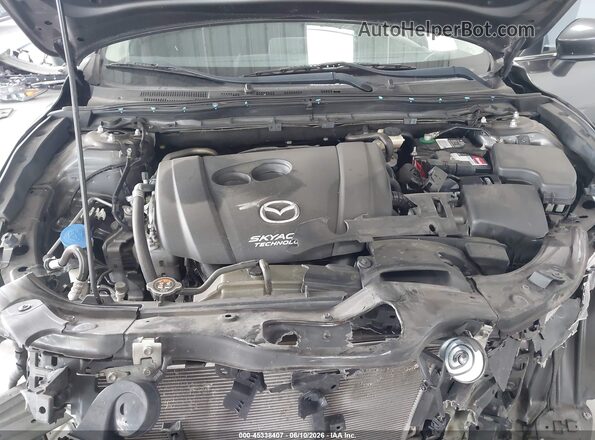 3MZBN1V33JM175924 2018 MAZDA 3 Gray უკანა ხედი